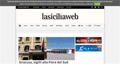 Desktop Screenshot of lasiciliaweb.it