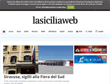 Tablet Screenshot of lasiciliaweb.it